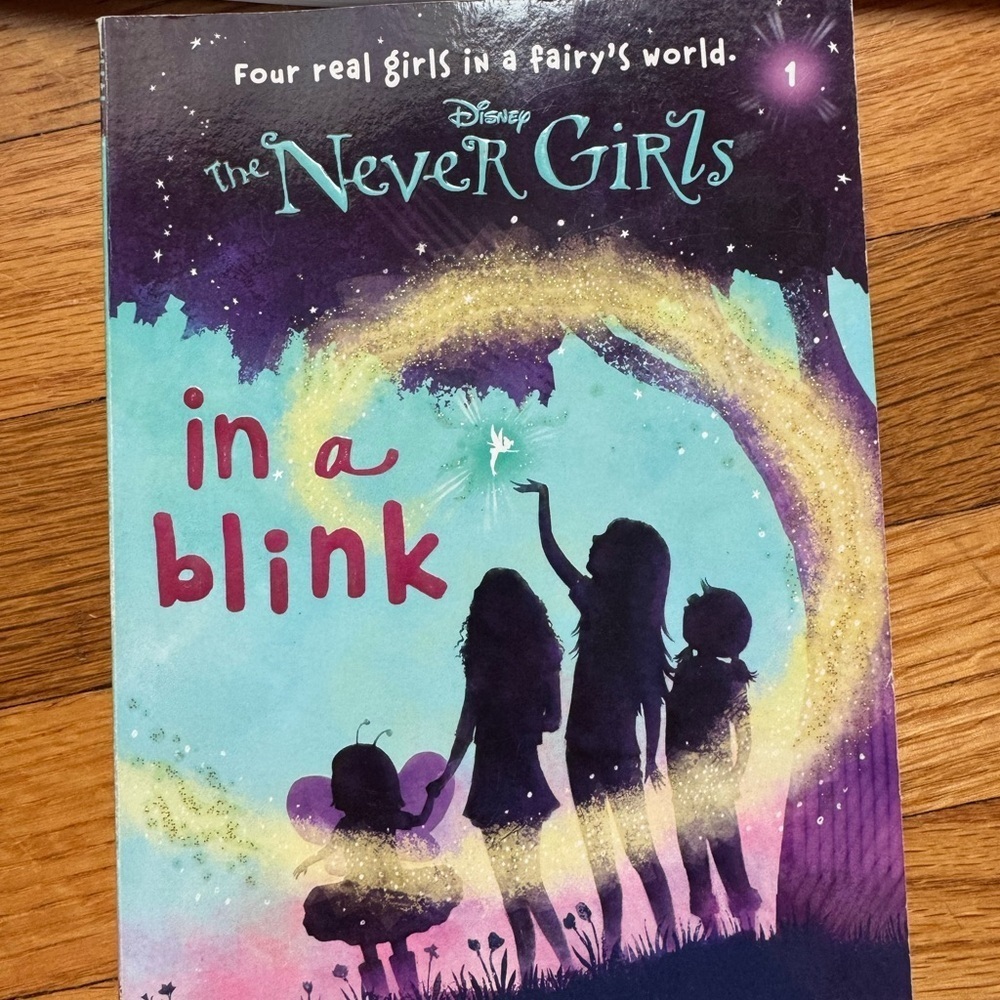 Disney The Never Girls Book Trio - Purple, Yellow, Blue. 1, 3, 4 - Picture 2 of 4